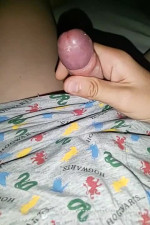 Masturbating my 5 inch cock