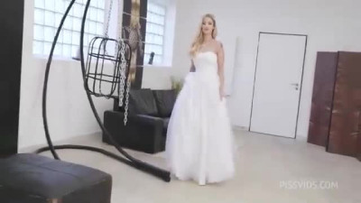 Bride gets a train