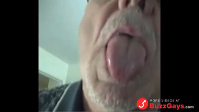 Grandpa Strokes on Cam