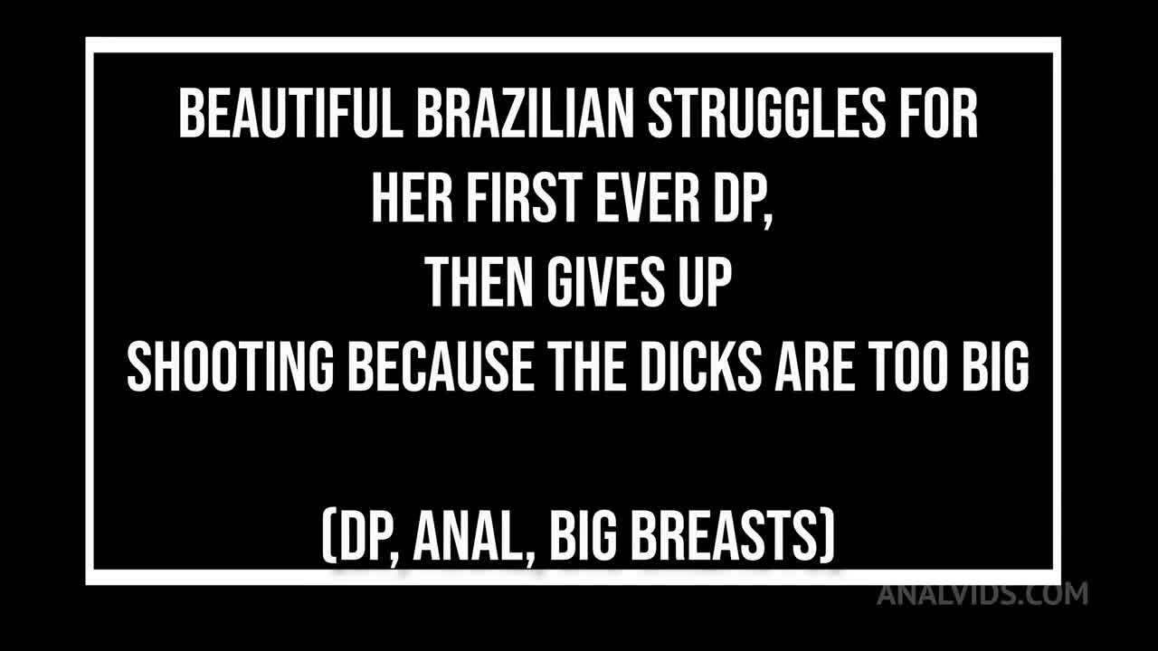 Watch Maite Fernandes - Super Cute Brazilian Struggles For Her First Ever DP, Then Gives Up Shooting Because the Dicks are Too Big Porn Video - ePornSup.