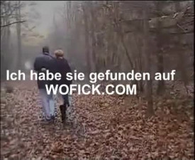 Aus Quickie im Wald wird ein Gruppenfick