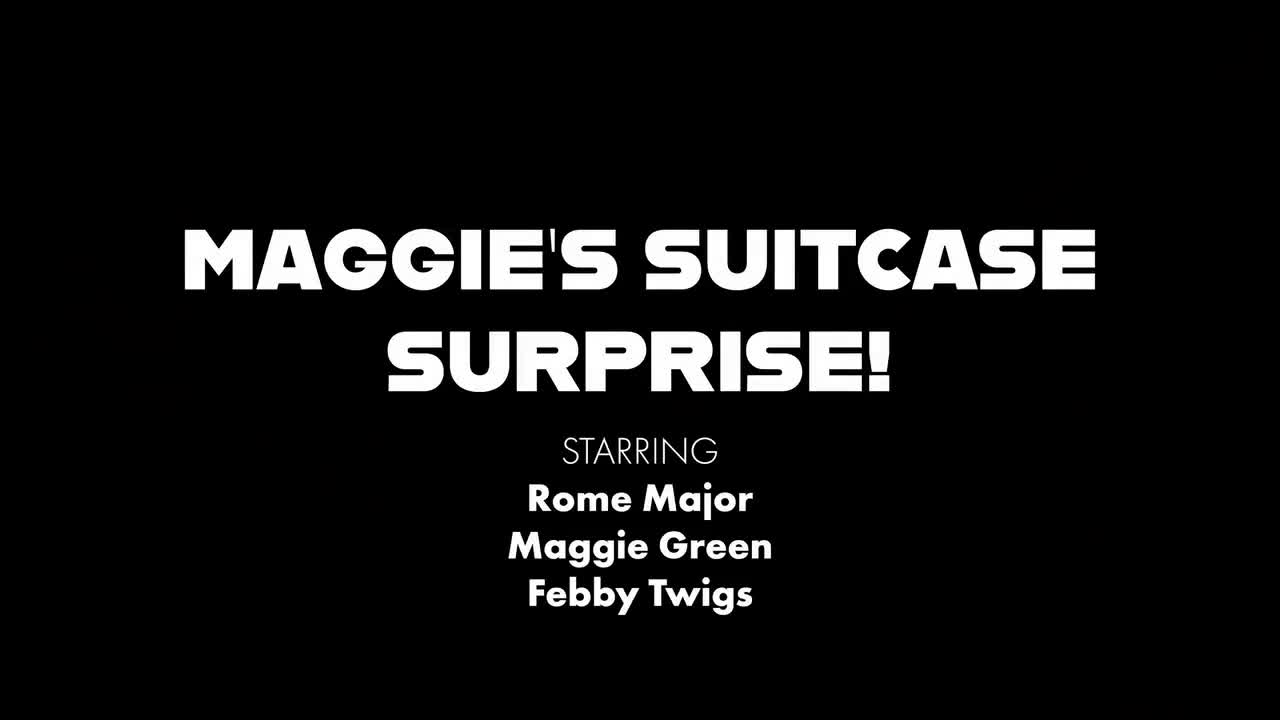 Watch Maggie Green, Febby Twigs - Maggie&#39;s Suitcase Surprise Porn Video - ePornSup.