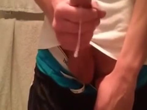 Twink Masturbating in Undies