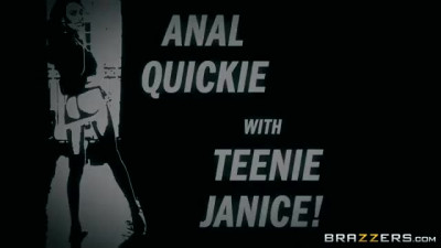 Anal Quickie With Teenie Janice!