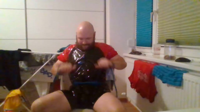 DirtySlaveAndreas40 Tortures himself with brutal shortness of breath for 24 minutes