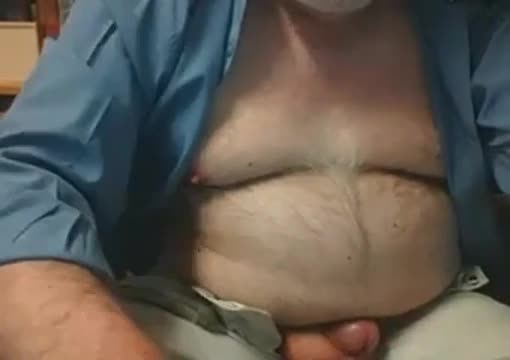 Watch Hairy Grandpa Bear Strokes His Big Cock Porn Video - ePornSup.