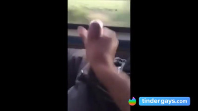 Big Dick Blowjob in a Bus