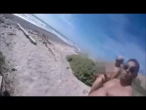 Primo Hetero na Praia - Parte 2: Bronha Amadora com Maduro