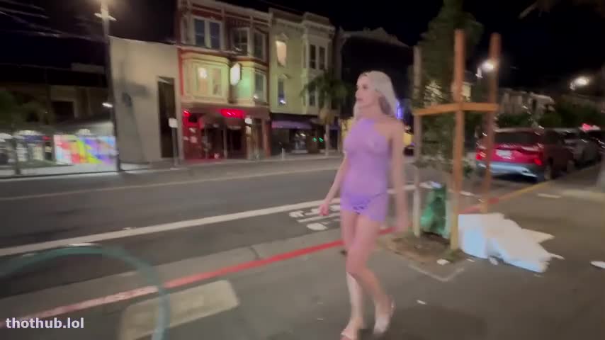 Watch Bralessforever_Allie - Allie in her Purple Dress - Porn Video - ePornSup.