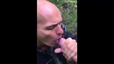 Outdoor Fun: Sucking and Swallowing