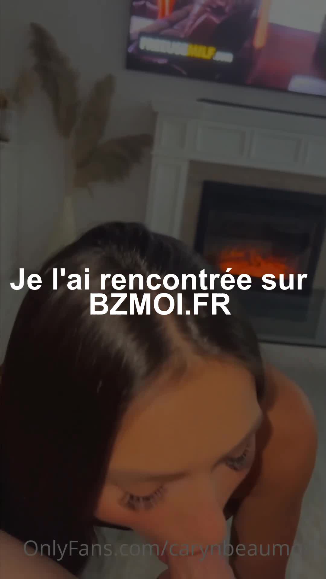 Watch Une brune suceuse recoit sa dose de sperme Porn Video - ePornSup.