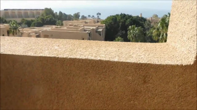 Amateur Babe Blows & Swallows on a Jordan Balcony