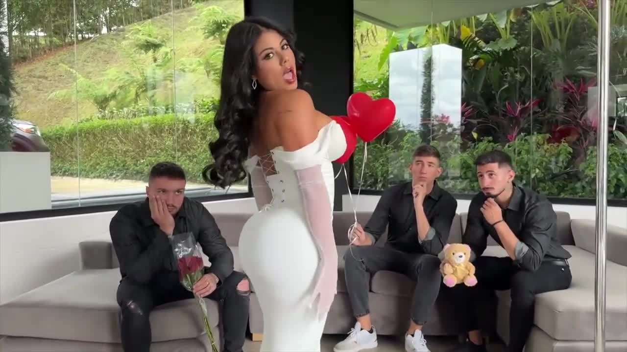 Watch Steffy Moreno – Choose Valentines Date Between 3 Spanish Studs Porn Video - ePornSup.